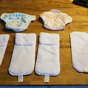 NWOT bumgenius pocket diapers and inserts